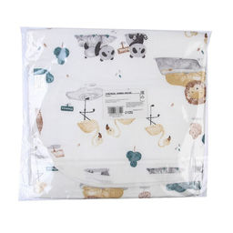 Пеленка на непромокаемой основе, 50*70 см Зверята - Крошка я фото 13