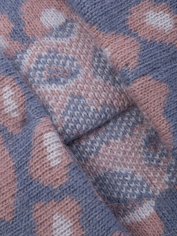 Шапка жен. анг+нейл LB-N88048 denim/d.pink - Labbra фото 3