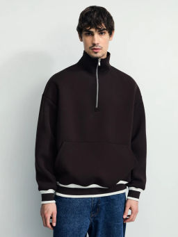 Толстовка на молнии из плотного трикатажа / Zarina  фото 3