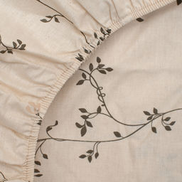 Простыня на резинке Чистый хлопок 160х200х25, поплин, 100% хлопок, пл. 118 гр./кв. м., ВБ 160х200х25 - Традиция фото 2