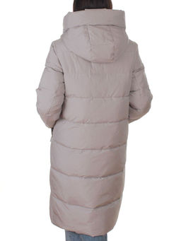 8353 GRAY Пальто зимнее женское (200 гр. холлофайбер)