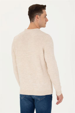 U. S. Polo Assn / Мужской песочный свитер - U.s. polo assn фото 5