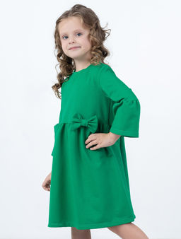 Платье Леди, цвет Зеленый(прайм), 78% х/б 16% пэ 6% лайкра