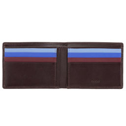 Итальянский кожаный кошелёк DuDu серии Caprera | темно-бордовый - Dudubags фото 3