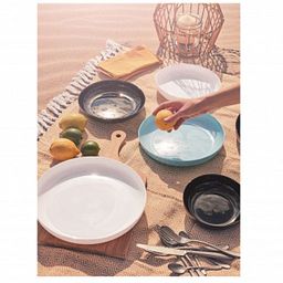 Блюдо для подачи ФРЕНДС ТАЙМ БЛЭК 25см ПЛОВ - Luminarc фото 4