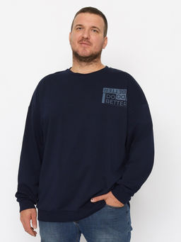 CRB wear/CWLM 60327-41 Джемпер мужской,темно-синий/Ex.Cherubino