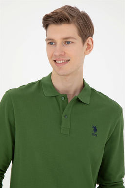 Мужской зеленый базовый свитшот Неожиданная скидка в корзине - U.s. polo assn фото 2