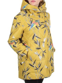 806 YELLOW Куртка демисезонная женская (100 гр. синтепон)