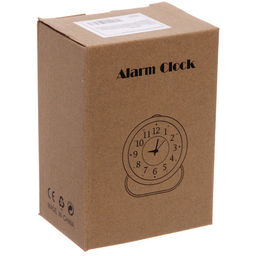 Будильник "ALICE" 8,5*5см серо-голубой