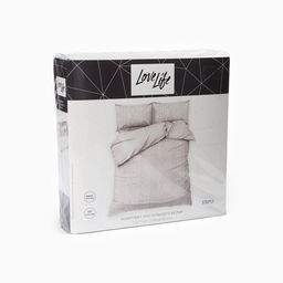 Постельное бельё LoveLife Tufting дуэт Орнамент 143*215см-2шт,230*240см,50*70см-2шт, цвет серый, 110 г/2  фото 5