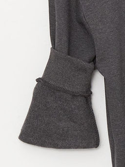 Rahat Kal?p Bisiklet Yaka Bask?l? Erkek ?ocuk Sweatshirt - Waikiki фото 3