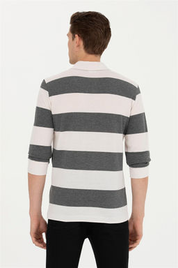 Мужской свитшот антрацитового цвета - U.s. polo assn фото 5