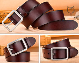 Ремень BL-L-9220-Brown-115 - Ferro фото 4