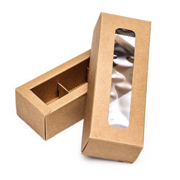 Цена за 3 шт. Коробка для 3 конфеты, с окном 13×5×3.3 см