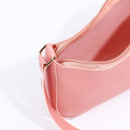 Сумка-багет на молнии, цвет розовый - Simaland фото 5