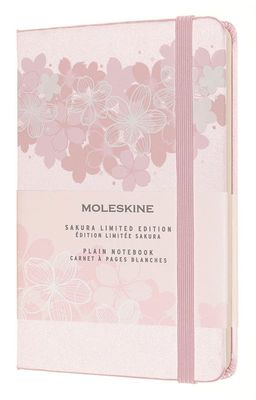 Блокнот Moleskine LE Sakura Pocket, 192 стр., розовый, нелинованный