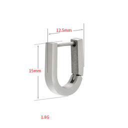 Серьги с замком кольцо арт. 13 1553 (id 254850) - Rada фото 2