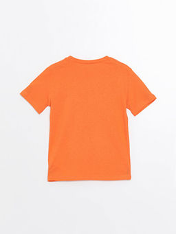 Bisiklet Yaka Bask?l? Erkek Bebek Ti??rt - Waikiki фото 3