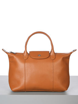 LACCOMA сумка НИ2406-рыжий натуральная кожа хлопок