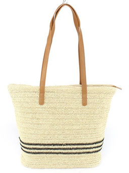 Сумка пляжная текстиль SNX-008, 1отдел, бежевый 259451 - Adelia фото 3