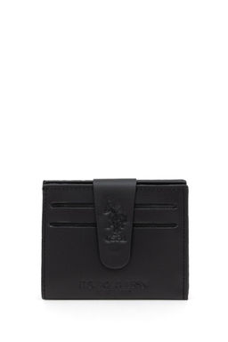 U. S. Polo Assn Мужская черная визитница