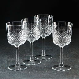 Бокалы Paşabahçe Timeless, 330 мл, набор 4 шт., стекло, прозрачные