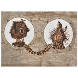 Набор для вышивания Нова Слобода ОК 0002 В гостях у сказки 20 х 20 см