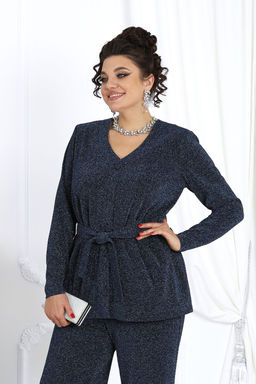 Платье Ninele 7431-Р темно-синий - Mira fashion фото 2380