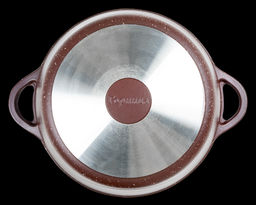 Кастрюля 2л. Шоколад лит/руч. с кр. (п/у), к2233аш