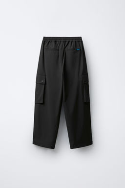 PANTAL?N CARGO NYLON / Negro - Zara фото 2