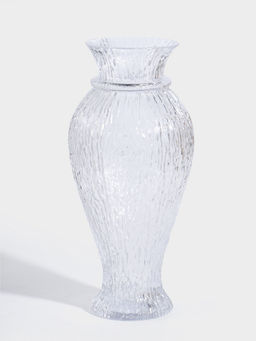 Ваза стекло настольная "Гэбриел" 29х13 см, прозрачный