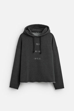 FADED PRINT HOODIE - Zara фото 6