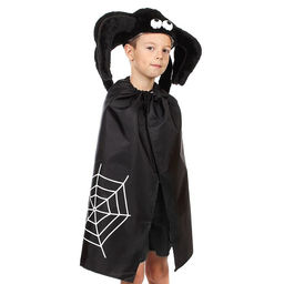 Детский карнавальный костюм Паучок, шапка, плащ, рост 122-134 см