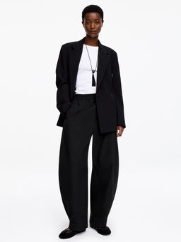 Pantalones de algod?n con pernera de barril - H&m фото 8