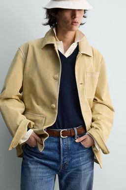 LIMITED EDITION SPLIT SUEDE LEATHER BELT