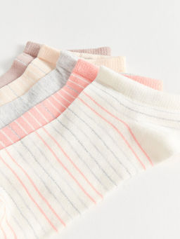 ?izgili Kad?n Patik ?orap 5li