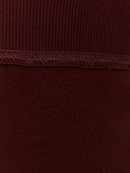 Теплое худи женское коричневое с начесом