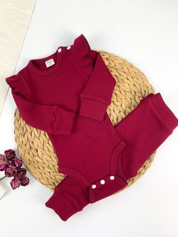 Комплект со штанишками Диво бордо