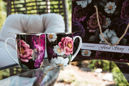 Набор кружек Розы, 0,38 л, 2 шт - Anna lafarg фото 9