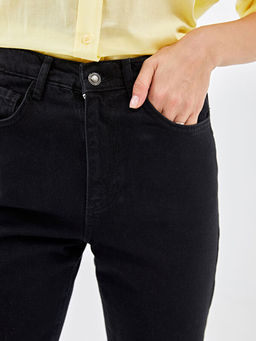 Straight Fit Kad?n Jean Pantolon
