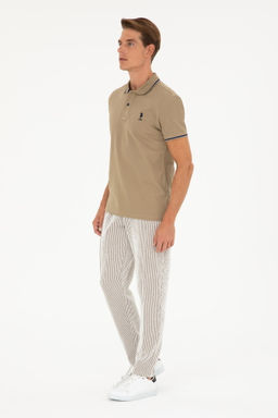 U. S. Polo Assn / Мужские спортивные штаны цвета хаки - U.s. polo assn фото 3
