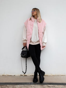 Женская Жилетка ВС003 пудра от Спортсоло