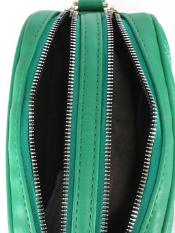 Сумка женская искусственная кожа DJ-6943-1-GREEN, 2отд, плечевой ремень, зеленый SALE 253985 - Adelia фото 8