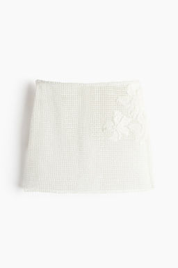 Falda playera con detalles bordados - H&m фото 5