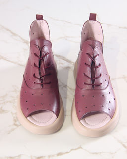 Босоножки 1059.0132c.Гнилая вишня+какао