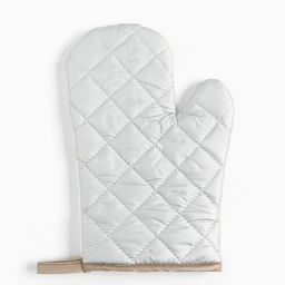 Кухонный набор Доляна. Снежинки: прихватка 17?17 см, варежка 26?16 см, фартук 70?80 см, золотой, 100% п/э