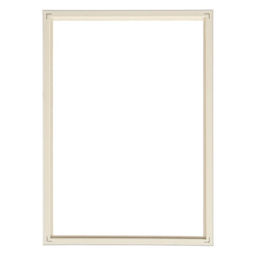 Рама для картин (зеркал) 21 х 30 х 1,2 см, пластиковая, Calligrata PKM, белый