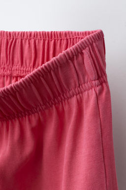 WASHED-EFFECT WIDE-LEG CARGO TROUSERS - Zara фото 3