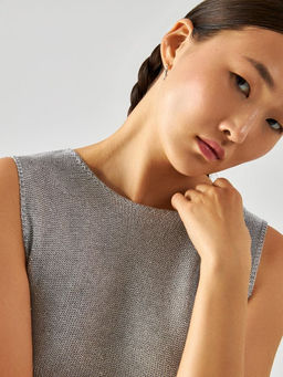 10200400062 Жилет жен. Kattie серебряный - Concept club фото 5