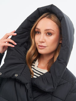 Пальто зимнее LFW490SN.19B.BLACK - Lab fashion фото 7